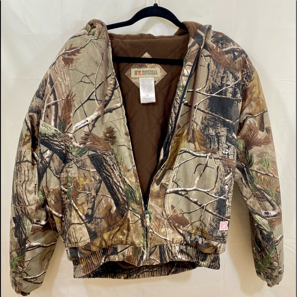 Russell Outdoors - Women’s Camo, heavy hunting coat!
